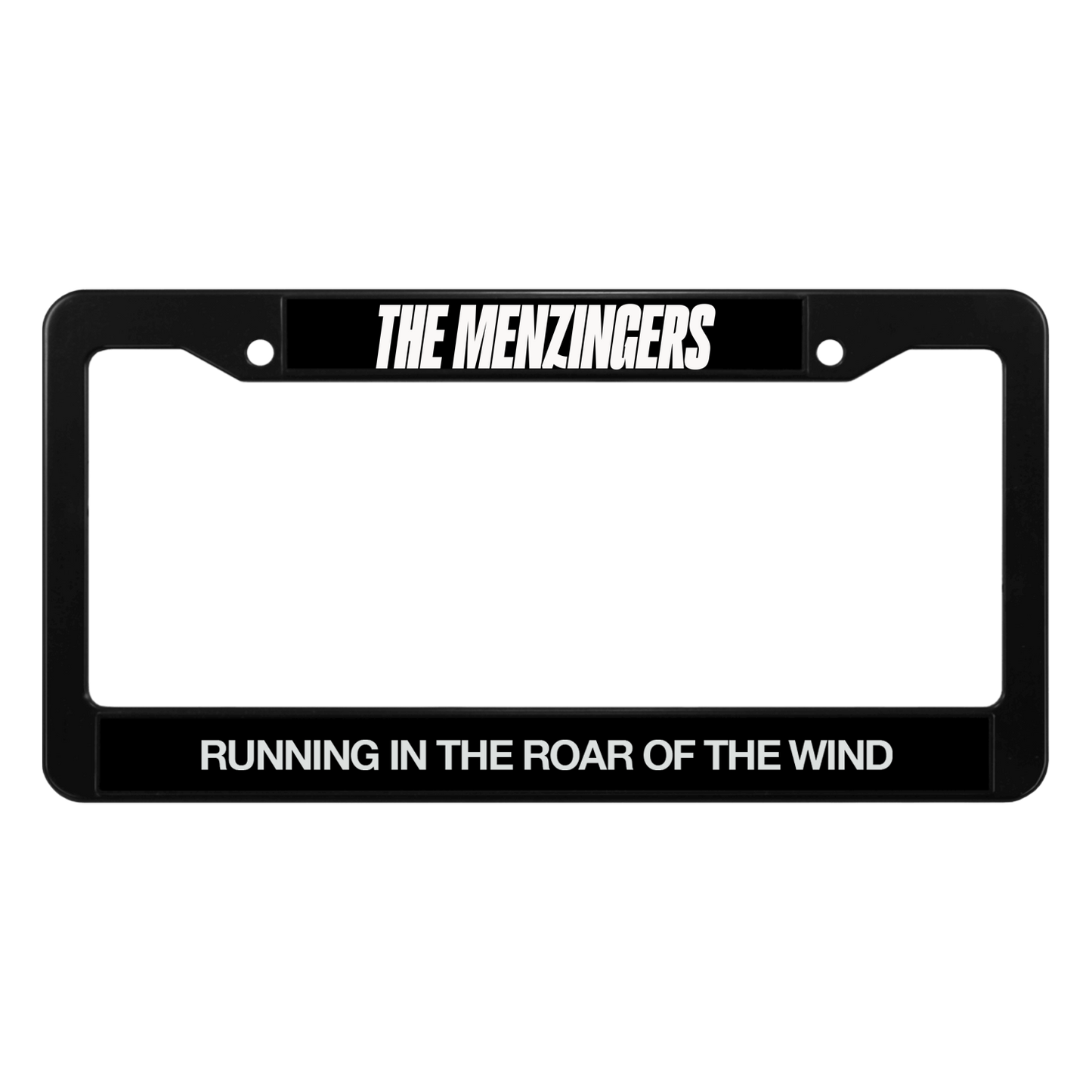 Running License Plate Cover