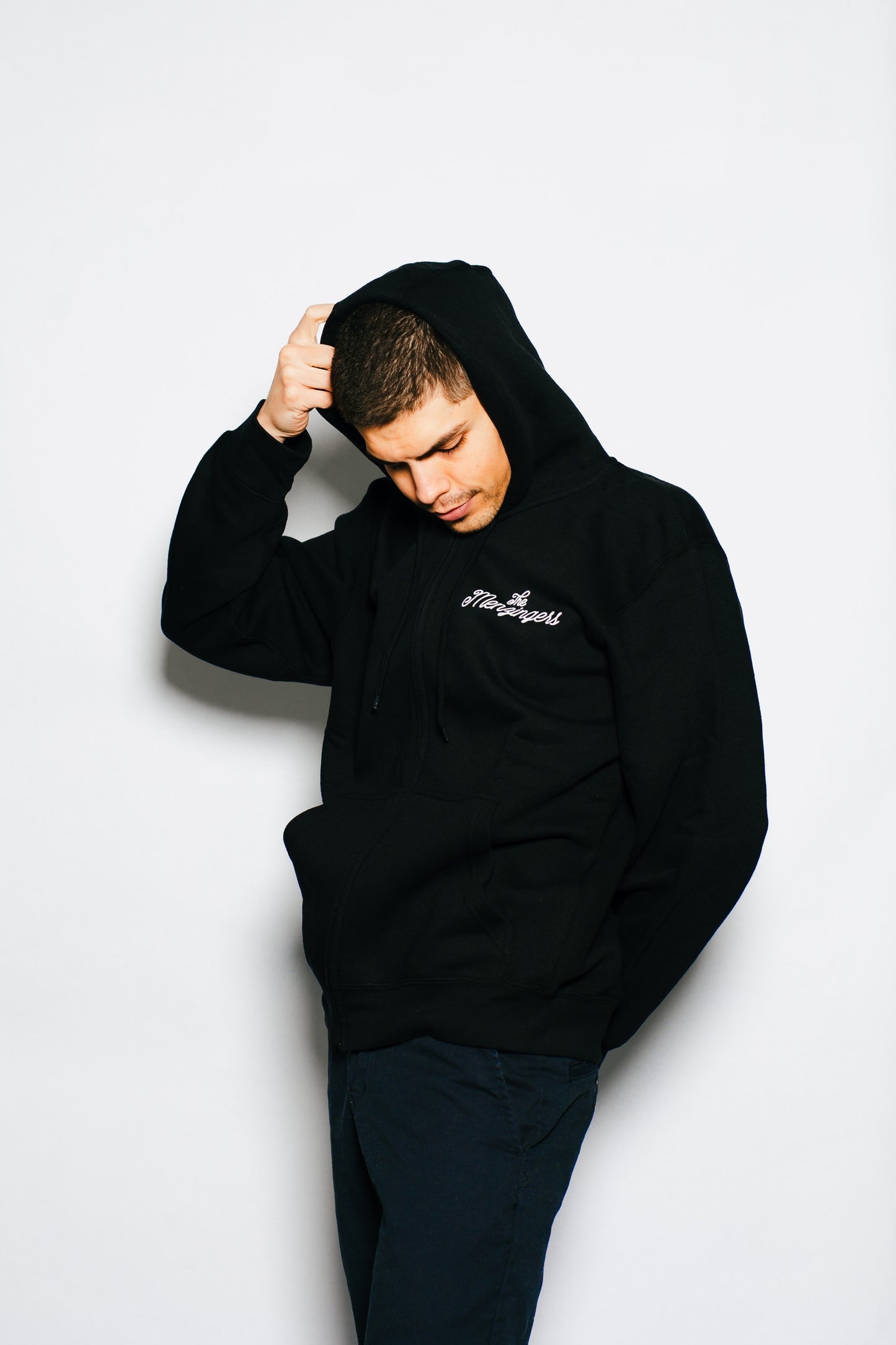 After the Party Black Zip-Up Hoodie