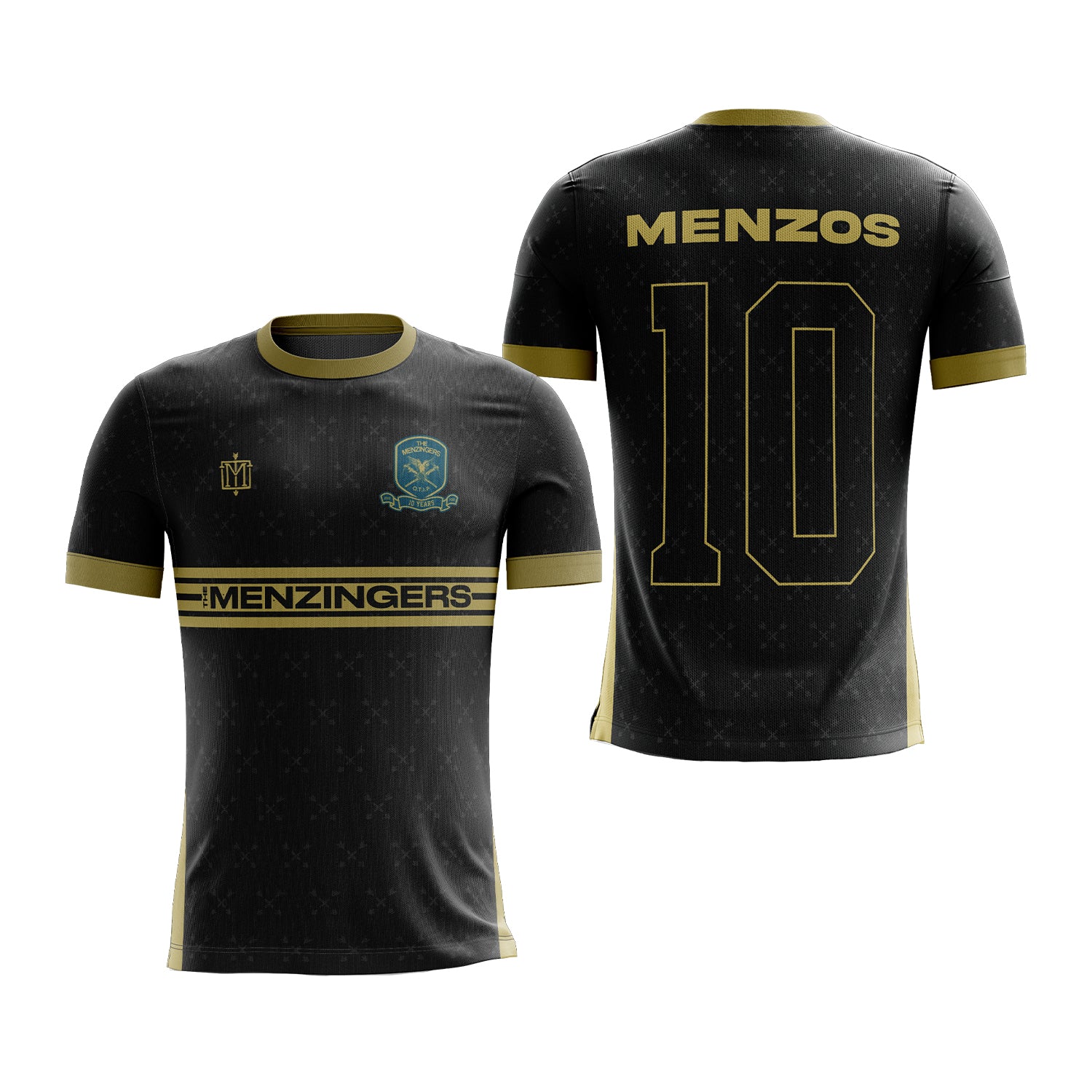 Menzos 10 Custom Soccer Jersey